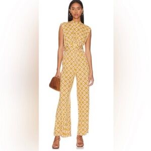 Free people vibe check jumpsuit NWT